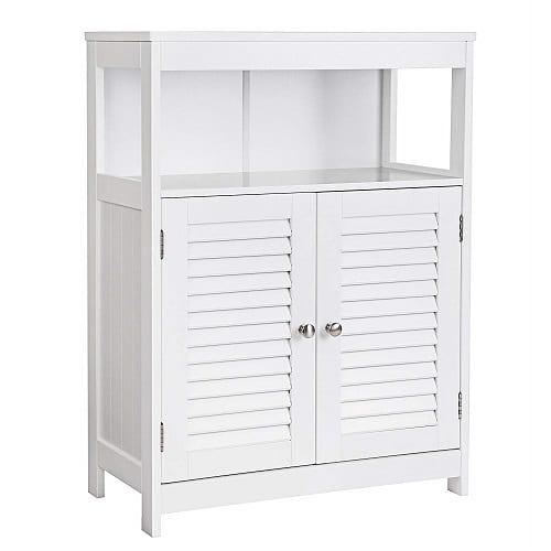 5 Best Bathroom Cabinets for Your New Bathroom 2 VASAGLE Bathroom Storage Floor Cabinet